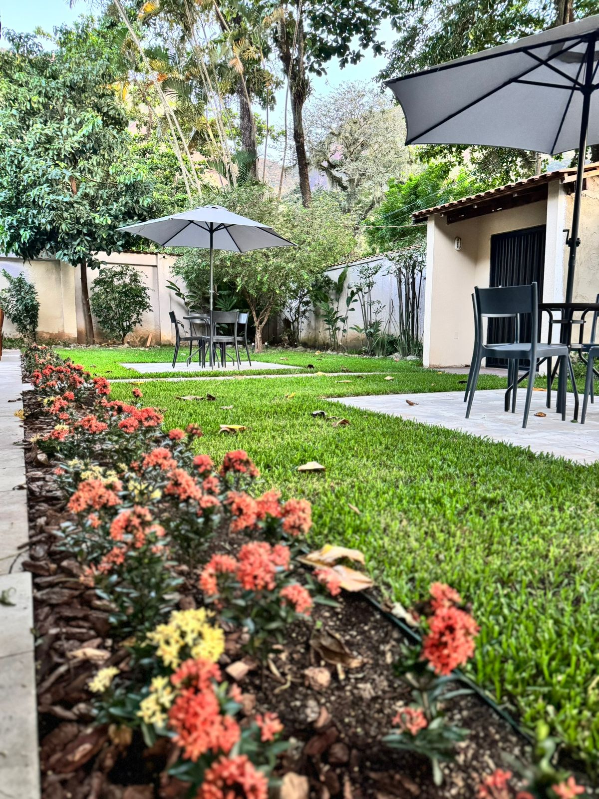 Área verde da Pousada MontVerde